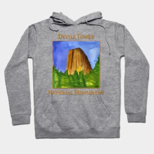 Devils Tower National Monument Hoodie